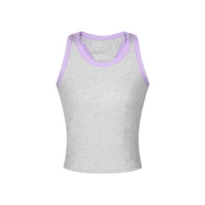 Gray All-Match Tank