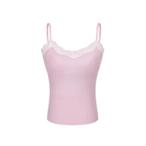 Lace Stitching Casual Tank